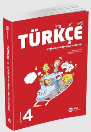 4. Sınıf Türkçe Etkinlik ve Ödev Çalışma Kitabı Soru Bankası Merkezi - 1