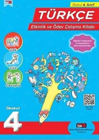 4. Sınıf Türkçe Etkinlik ve Ödev Çalışma Kitabı Soru Bankası Merkezi - 1