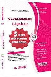 4. Sınıf Uluslararası İlişkiler Konu Anlatımlı Soru Bankası Bahar Dönemi - 1