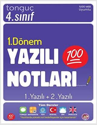 4. Sınıf Yazılı Notları 1. Dönem 1 ve 2. Yazılı - 1