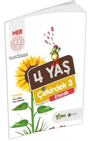 4 Yaş Okul Öncesi MEB Etkinlik Kitabı Çekirdek 3 Eğlenceli ve Öğretici Aktiviteler - 1