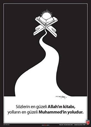 40 Hadis 40 Çizgi Posterleri Set - 1