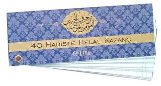 40 Hadiste Helal Kazanç Kartela - 1