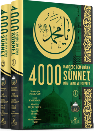 4000 Sünnet Müstehab ve Edepler 2 Cilt Takım - 1