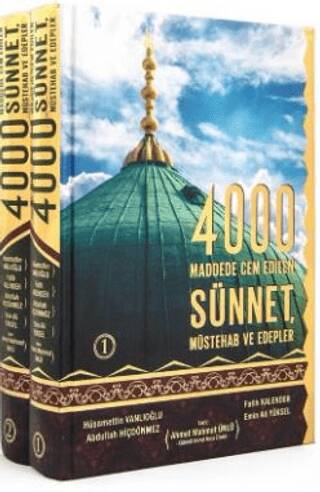 4000 Sünnet Müstehab Ve Edepler 2 Cilt Takım - 1