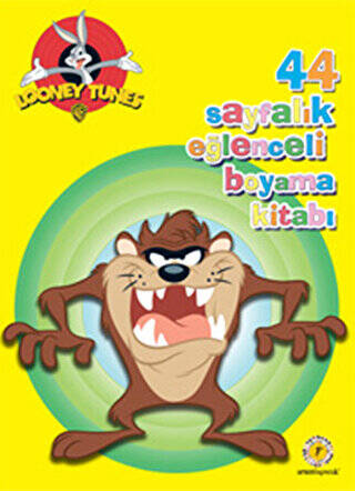 44 Sayfalık Eğlenceli Boyama Kitabı - Tazmanya Canavarı - 1