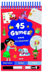 45 Games - Its Christmas - Auzou Books