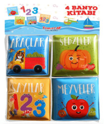 4’lü Set Banyo Kitabı - Yumurcak Yayınları