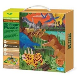 4M 3D Puzzles Dinosaurs 3D Yapboz Dinozorlar - 1