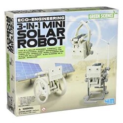 4M Eco-Engineering 3-in-1 Mini Solar Robot - 1