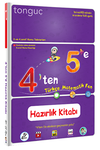 4`ten 5`e Hazırlık Kitabı - 1