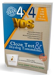 4x4 YDS Cloze Test ve Diyalog Tamamlama - 1