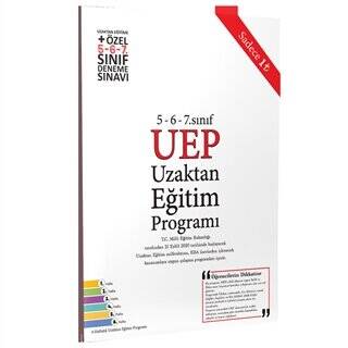 5-6-7 UEP Uzaktan Eğitim Programı 10`lu Paket - 1