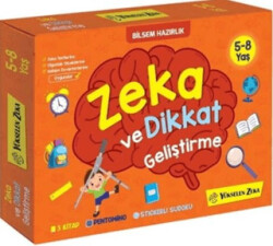 5-8 Yaş Zeka ve Dikkat Geliştirme Seti Zeka Testleri, Okul ve Sınav Başarısı, Düşünme Becerileri, Problem Çözme - Yükselen Zeka Yayınları