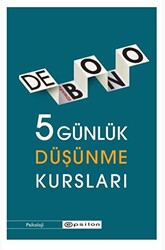 5 Günlük Düşünme Kursları - 1