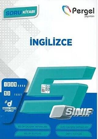 5. Sınıf 2022 İngilizce Soru Bankası Kitap - 1