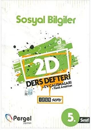 5. Sınıf Sosyal Bilgiler 2D Ders Defteri Ev Çalışmaları - 1
