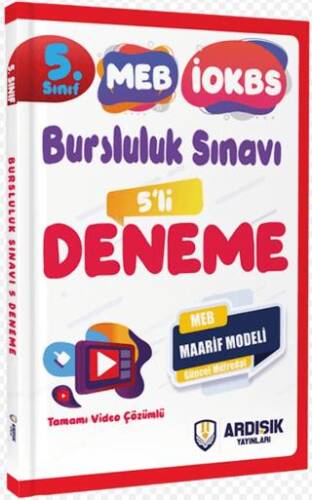 5. Sınıf 2025 Bursluluk Deneme Sınavı - 1