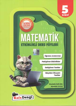 5. Sınıf 2025 Matematik Etkinlikli Ders Föyleri - 1
