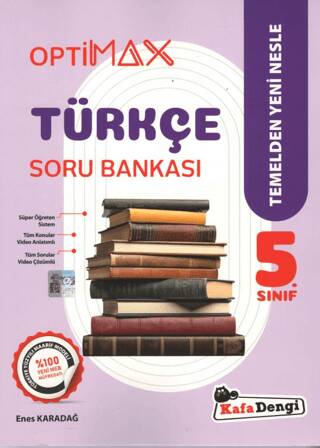 5. Sınıf 2025 Optimax Türkçe Soru Bankası - 1