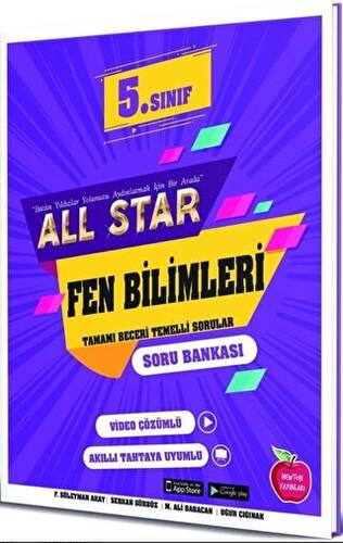 5. Sınıf All Star Fen Bilimleri Soru Bankası - 1