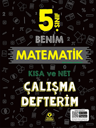 5. Sınıf Benim Matematik Çalışma Defterim - 1