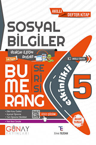 5. Sınıf Bumerang Etkinlikli Sosyal Bilgiler - 1