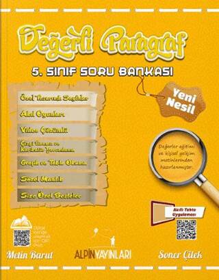 5. Sınıf Değerli Paragraf Soru Bankası - 1
