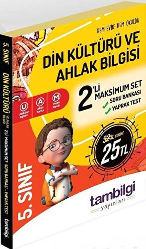 5. Sınıf Din Kültürü ve Ahlak Bilgisi 2`li Doping Set - 1