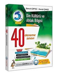 5. Sınıf Din Kültürü ve Ahlak Bilgisi 40 Deneme - 1