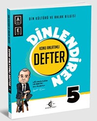 5. Sınıf Din Kültürü ve Ahlak Bilgisi Dinlendiren Defter - 1