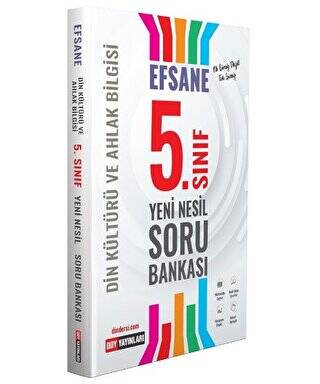 5. Sınıf Din Kültürü ve Ahlak Bilgisi Efsane Yeni Nesil Soru Bankası 2022 - - 1