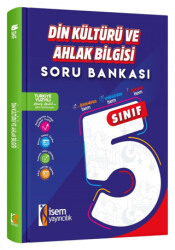 5. Sınıf Din Kültürü ve Ahlak Bilgisi Soru Bankası - İSEM Yayıncılık