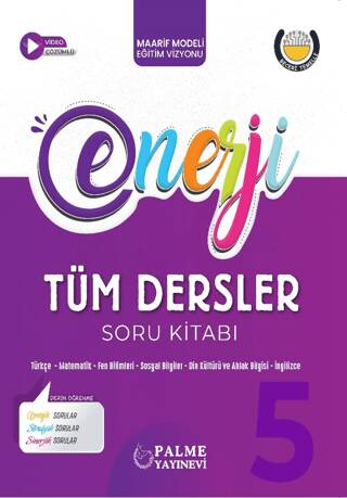 5. Sınıf Enerji Tüm Dersler Soru Kitabı - 1