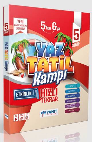 5. Sınıf Etkinlikli Yaz Tatil Kitabı 2025 - 1