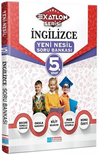5. Sınıf Exatlon Serisi İngilizce Yeni Nesil Soru Bankası - 1
