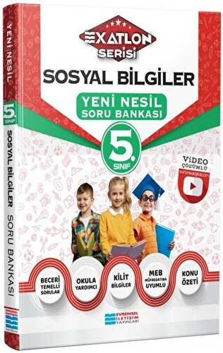 5. Sınıf Exatlon Serisi Sosyal Bilgiler Yeni Nesil Soru Bankası - 1