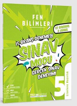 5. Sınıf Fen Bilgisi Branş Denemesi - 1