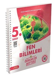 5. Sınıf Fen Bilimleri Öğrencim Defteri - 1