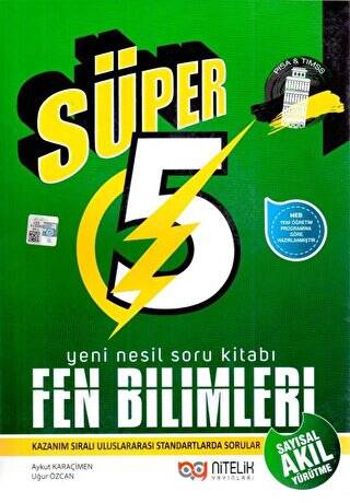 5. Sınıf Fen Bilimleri Süper Yeni Nesil Soru Kitabı - 1