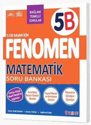 5. Sınıf Fenomen Matematik Soru Bankası - 1