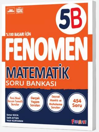 5. Sınıf Fenomen Matematik Soru Bankası - 1