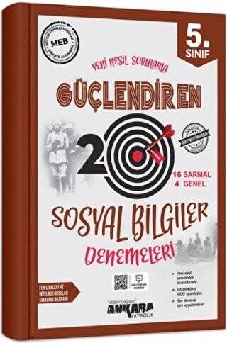 5. Sınıf Güçlendiren Sosyal Bilgiler 20 Deneme Sınavı - 1