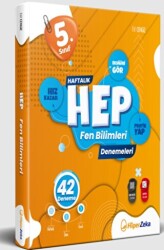 5. Sınıf Haftalık Hep Fen Bilimleri 42 Deneme - 1