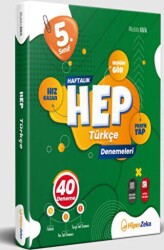 5. Sınıf Haftalık Hep Türkçe 40 Deneme - 1