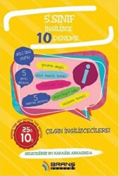 5. Sınıf İngilizce 10 Deneme - 1