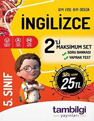 5. Sınıf İngilizce 2`li Doping Set - 1