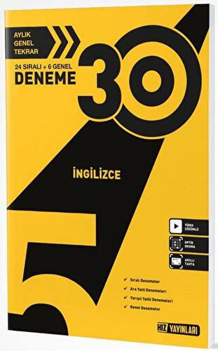 5. Sınıf İngilizce 30 Deneme - 1