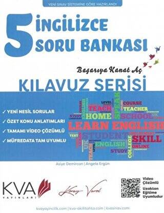 5. Sınıf İngilizce Kılavuz Serisi Soru Bankası - 1