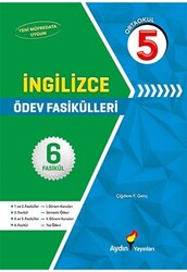 5. Sınıf İngilizce Ödev Fasikülleri - Aydın Yayınları